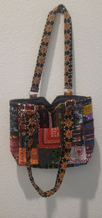 Traditional Pakistani Hand-Embroidered Shoulder Bag - Artisan Crafted