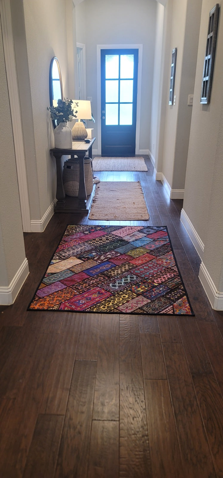 Handcrafted "Rajasthan Patchwork" Wall Tapestry - Bohemian Charm